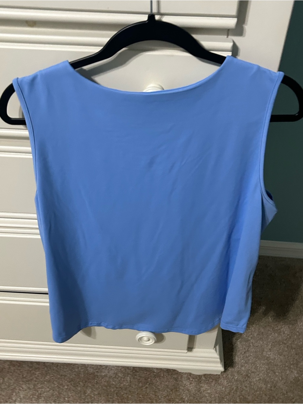 Lulu-B Light Blue Sleeveless Tank Top - Picture 2 of 3